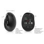 Мишка REAL-EL RM-490W Wireless/Bluetooth Black (EL123200058)