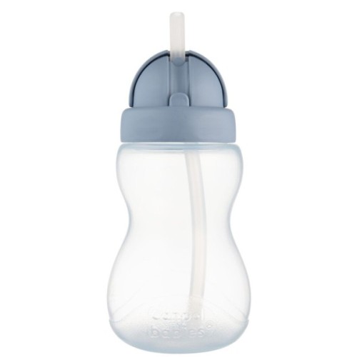 Поїльник-непроливайка Canpol babies зі складною силіконовою трубочкою, синій 270 мл (56/109_blu2)