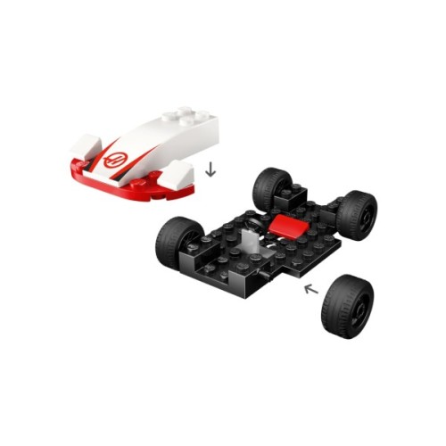 Конструктор LEGO City Автомобілі для перегонів F1 команд Williams Racing та Haas F1 (60464)