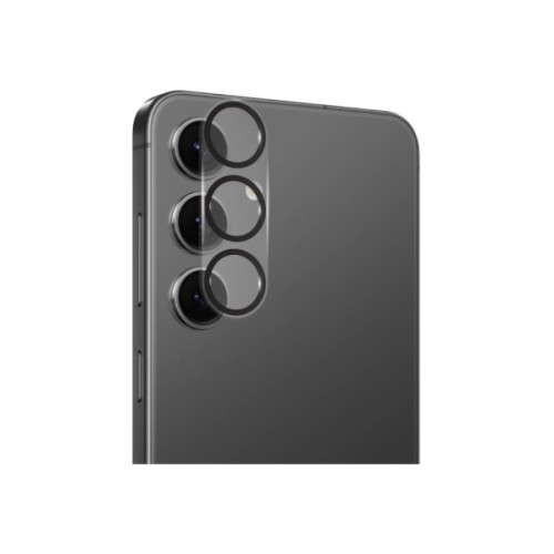 Скло захисне Intaleo Camera Lens Samsung S24 Plus Black (1283126596735)