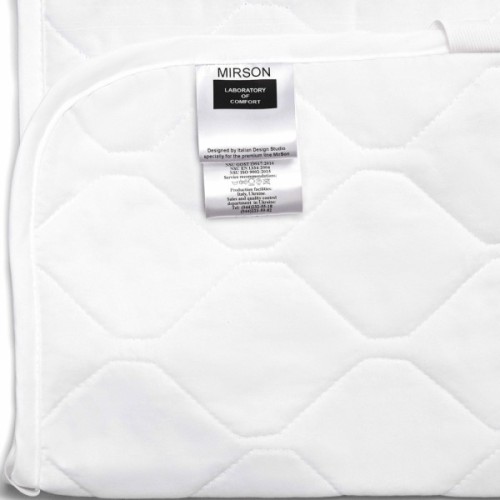 Наматрацник MirSon № 966 Natural Line Стандарт Cotton 70x140 см (2200000833907)