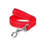 Повідець для собак Dog Extreme з нейлону Ш 14 мм Д 150 см червоний (04593)
