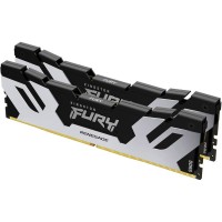 Модуль пам'яті для комп'ютера DDR5 48GB (2x24GB) 8000 MHz Renegade Black/Silver Kingston Fury (ex.HyperX) (KF580C38RSK2-48)