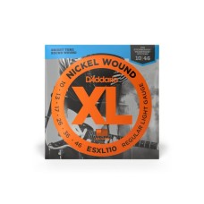 Струни для гітари D'Addario XL Nickel Wound Regular Light Double Ball End (10-46) (ESXL110)