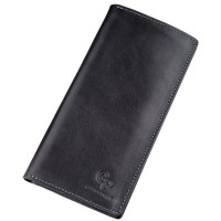 Гаманець Grande Pelle Унісекс на магніті Чорний (11212)