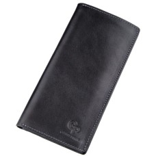 Гаманець Grande Pelle Унісекс на магніті Чорний (11212)