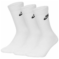 Шкарпетки Nike U NK NSW EVERYDAY ESSENTIAL CR 3PR DX5025-100 42-46 3 пари Білі (196148785708)