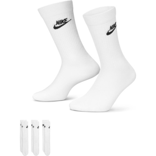 Шкарпетки Nike U NK NSW EVERYDAY ESSENTIAL CR 3PR DX5025-100 42-46 3 пари Білі (196148785708)