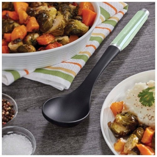 Ложка кухарська KitchenAid Classic для сервірування 34 см чорний (KCG003OHOBE)