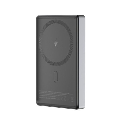 Батарея універсальна Sigma X-power SI10A7QL-MAG grey 10000mAh, Magnetic wireless 15W, PD+QC, 20W max (4827798955116)