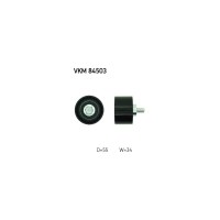Ролик натягувача ременя SKF VKM 84503