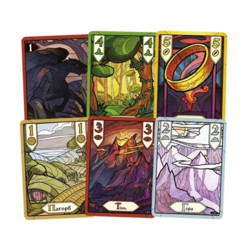 Настільна гра Geekach Games Братство Персня. Карткова гра (The Fellowship of the Ring The Trick Taking Game) (укр.) (GKCH224fs)