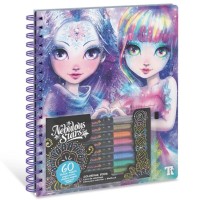 Набір для творчості Nebulous Stars Розмальовка Айседора чорні аркуші (11136)