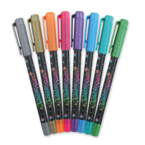 Набір для творчості Nebulous Stars Розмальовка Айседора чорні аркуші (11136)