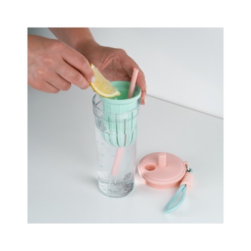 Пляшка для води Kite 650 мл, рожево-зелений (K25-1219-1)