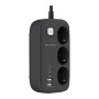 Мережевий фільтр живлення ColorWay CW-CHE34PDB 3 роз/4USB GaN3 Pro (CW-CHE34PDB)