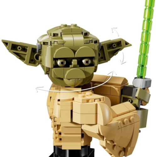 Конструктор LEGO Star Wars Погруддя Йоди (75438)