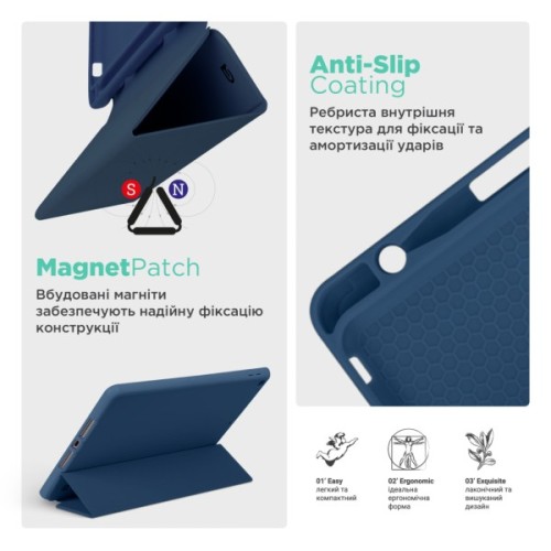 Чохол до планшета Armorstandart Smart Fold Pen Lenovo Idea Tab Dark Blue (ARM89516)