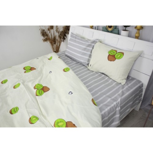 Простирадло MirSon Сатин Premium 22-1175 Mississippi 200x220 см (2200002123877)