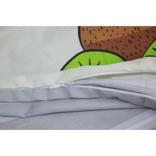 Простирадло MirSon Сатин Premium 22-1175 Mississippi 200x220 см (2200002123877)