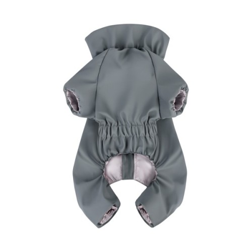 Дощовик для тварин WAUDOG Clothes водонепроникний M47 сірий (198911)