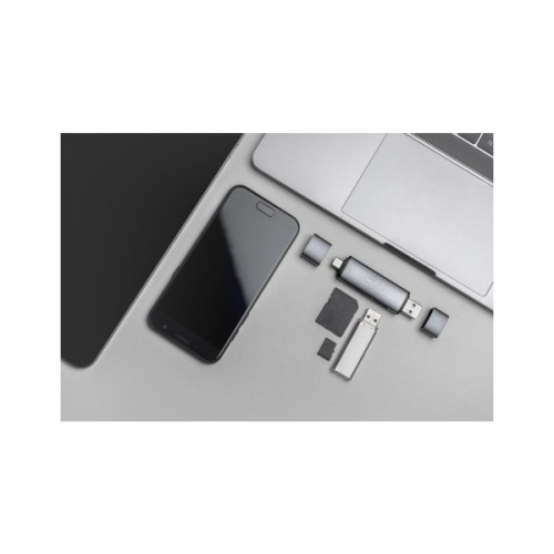 Зчитувач флеш-карт Digitus USB-C/USB 3.0 SD/MicroSD (DA-70886)