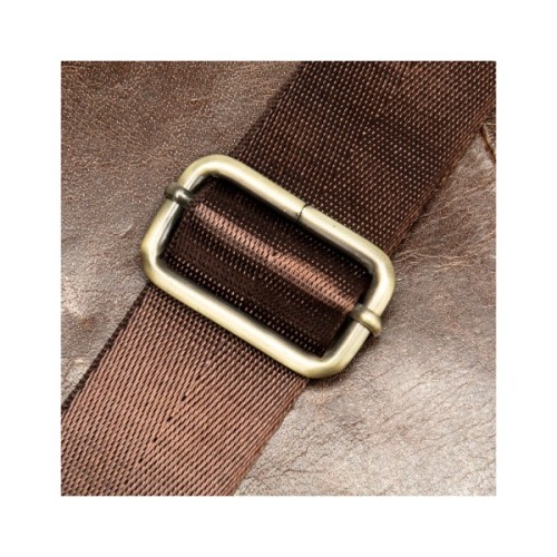 Сумка Vintage З натуральної гладкої шкіри Коричнева (14945)