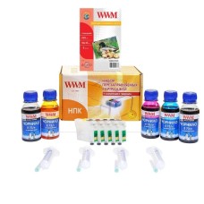 Комплект перезаправних картриджів WWM Epson C110/Office T30/TX510FN (RC.T073H)