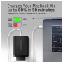 Зарядний пристрій AXAGON 1xUSB + 2xUSB-C 100W QC4+ PD3.0 PPS black (ACU-DPQ100)