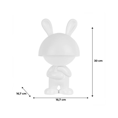 Нічник Kite Світильник LED з акумулятором Dreamy Bunny, білий (K25-315-1-1)