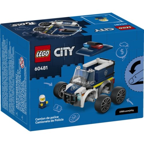 Конструктор LEGO City Автівки — Поліцейська вантажівка (60481)