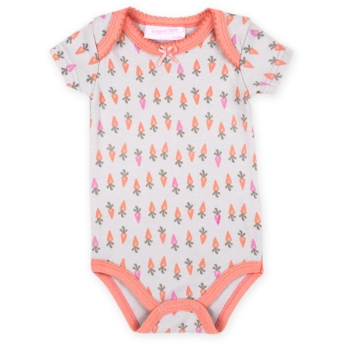 Боді дитяче Luvena Fortuna 3 шт з короткими рукавами для дівчаток (G8329.0-3)