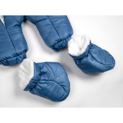 Комбінезон дитячий Maibella з рукавичками (37-1963-68-blue)