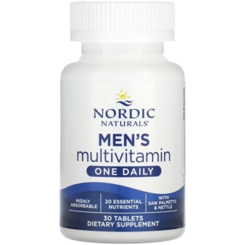 Вітамінно-мінеральний комплекс Nordic Naturals Мультивітаміни для чоловіків, Men's Multivitamin, One Daily, 30 таблето (NOR-01554)