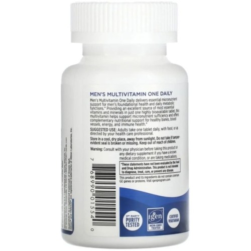 Вітамінно-мінеральний комплекс Nordic Naturals Мультивітаміни для чоловіків, Men's Multivitamin, One Daily, 30 таблето (NOR-01554)