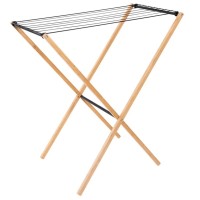 Сушарка для білизни Casa Si Bamboo Dryer S Braun Підлогова (CS92303W06) (DAS302432)