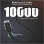 Кабель мультимедійний DisplayPort M to HDMI M 2.0m 4K60Hz Choetech (XDH01-BK)