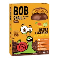 Цукерка Bob Snail Мангово-яблучні в молочному шоколаді 60 г (1740789)
