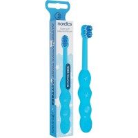 Дитяча зубна щітка Nordics Baby 4080 Soft блакитна (3800501908228)