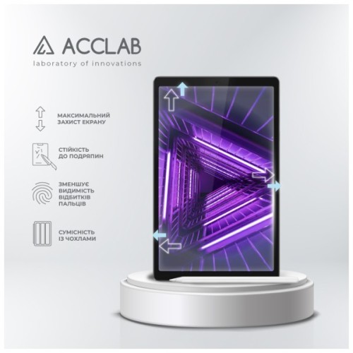 Скло захисне ACCLAB Full Glue Lenovo Tab One TB305FU 8.7" (1283126636738)