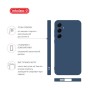 Чохол до мобільного телефона Intaleo Silicone Samsung Galaxy A55 Blue (1283126600289)