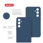 Чохол до мобільного телефона Intaleo Silicone Samsung Galaxy A55 Blue (1283126600289)