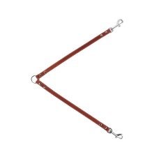 Повідець для собак Collar спарка Ш 14 мм Д 40 см коричневий (00436)