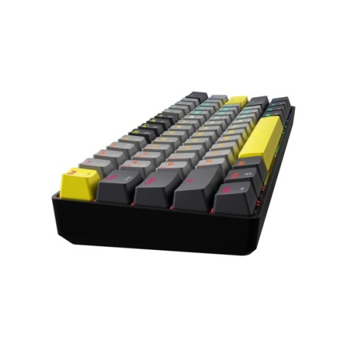 Клавіатура GamePro MK130G Pro Outemu Red Switch Hot-Swap 60 RGB USB/Wireless/Bluetooth Black (MK130G Pro)