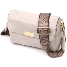 Сумка Vintage Шкіряна жіноча Біла (22404)