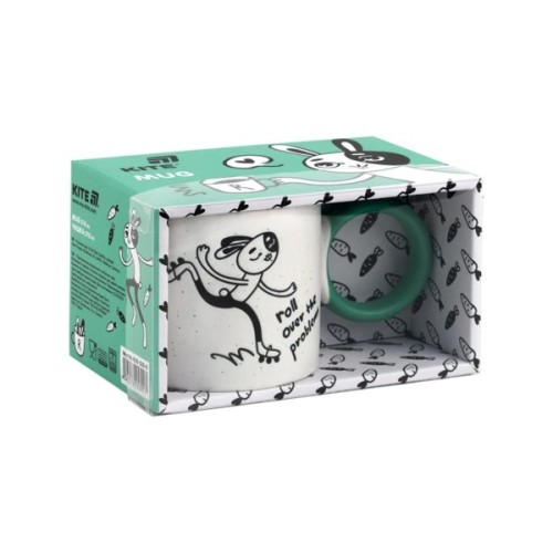 Чашка Kite 370 мл Roller bunny (K25-220-6)