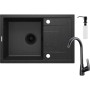 Мийка кухонна Deante Corio ZRC_G113 + зміш. BMO_N62M + дозатор ZZZ_B00D (ZRCC2113)