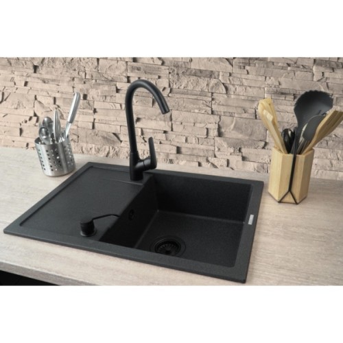 Мийка кухонна Deante Corio ZRC_G113 + зміш. BMO_N62M + дозатор ZZZ_B00D (ZRCC2113)