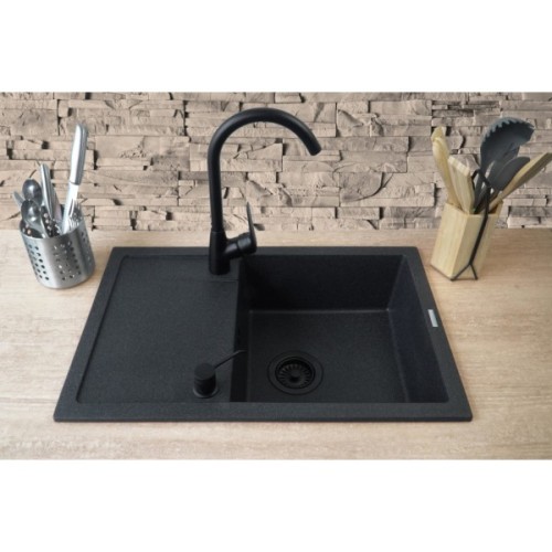 Мийка кухонна Deante Corio ZRC_G113 + зміш. BMO_N62M + дозатор ZZZ_B00D (ZRCC2113)