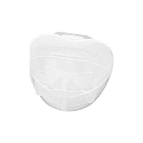 Пустушка Curaprox + контейнер для зберігання 0-7 міс. блакитна (Babysoother blue/0)